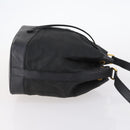 GUCCI GG Canvas Shoulder Bag Black Gold 001 2854 1627 Auth 141820-3