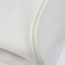 Salvatore Ferragamo Gancini Hand Bag Rattan White Gold Auth 141821-17