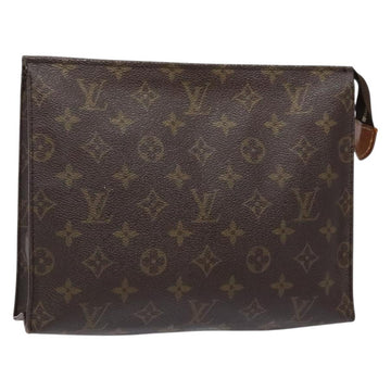 LOUIS VUITTON Monogram Poche Toilette 26 Pouch M47542 LV Auth 141832