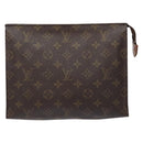 LOUIS VUITTON Monogram Poche Toilette 26 Pouch M47542 LV Auth 141832-13