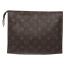 LOUIS VUITTON Monogram Poche Toilette 26 Pouch M47542 LV Auth 141832-2