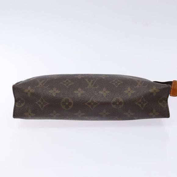 LOUIS VUITTON Monogram Poche Toilette 26 Pouch M47542 LV Auth 141832