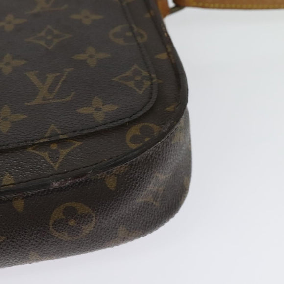 LOUIS VUITTON Monogram Saint Cloud MM Shoulder Bag M51243 LV Auth 141836