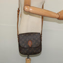 LOUIS VUITTON Monogram Saint Cloud MM Shoulder Bag M51243 LV Auth 141836-24