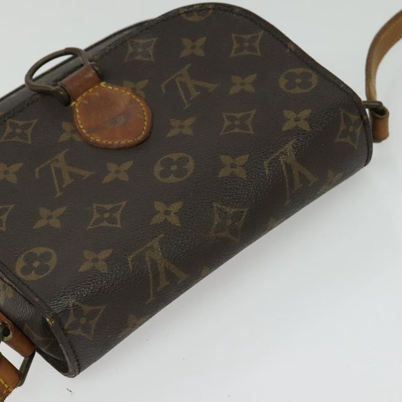 LOUIS VUITTON Monogram Saint Cloud MM Shoulder Bag M51243 LV Auth 141836