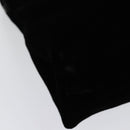 PRADA Hand Bag Velor Black Silver Auth 141854-15