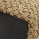 GUCCI GG Canvas Tote Bag Beige Gold 002 1097 2404 Auth 141857-9