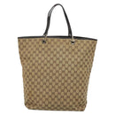 GUCCI GG Canvas Tote Bag Beige Gold 002 1097 2404 Auth 141857-2