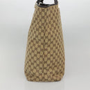 GUCCI GG Canvas Tote Bag Beige Gold 002 1097 2404 Auth 141857-3