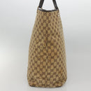GUCCI GG Canvas Tote Bag Beige Gold 002 1097 2404 Auth 141857-4