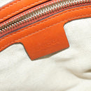 GUCCI GG Canvas Hand Bag 2way Beige Gold 269876 Auth 141858-17