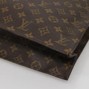 LOUIS VUITTON Monogram Sac Plat Hand Bag M51140 LV Auth 141860-14