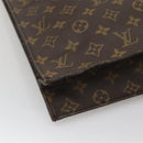 LOUIS VUITTON Monogram Sac Plat Hand Bag M51140 LV Auth 141860-9