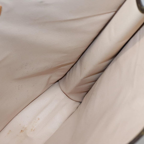 LOUIS VUITTON Monogram Sac Plat Hand Bag M51140 LV Auth 141860