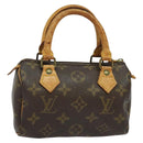 LOUIS VUITTON Monogram Mini Speedy Hand Bag M41534 LV Auth 141863-1