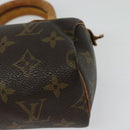 LOUIS VUITTON Monogram Mini Speedy Hand Bag M41534 LV Auth 141863-15