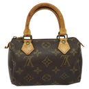 LOUIS VUITTON Monogram Mini Speedy Hand Bag M41534 LV Auth 141863-2