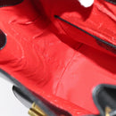 CELINE Backpack Leather Black Gold Auth 141872-21