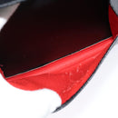 CELINE Backpack Leather Black Gold Auth 141872-11