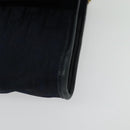 Christian Dior Trotter Canvas Chain Shoulder Bag Navy Gold Auth 141878-14