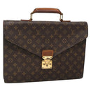 LOUIS VUITTON Monogram Serviette Conseiller Briefcase M53331 LV Auth 141889-1