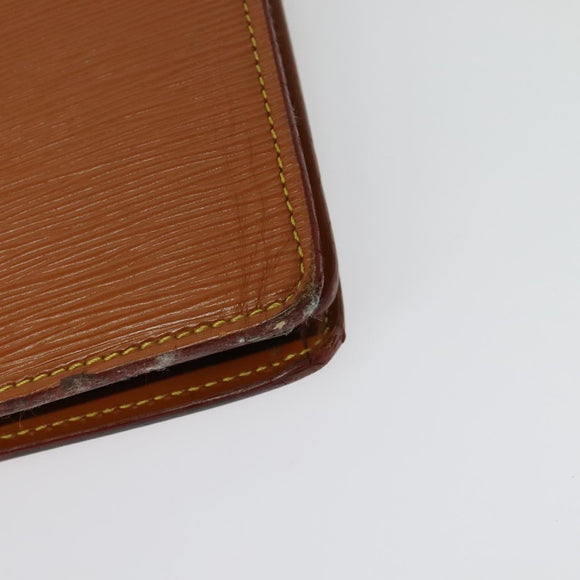 LOUIS VUITTON Epi Serviette Conseiller Briefcase Brown M54423 LV Auth 141893