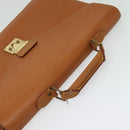 LOUIS VUITTON Epi Serviette Conseiller Briefcase Brown M54423 LV Auth 141893-6