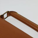 LOUIS VUITTON Epi Serviette Conseiller Briefcase Brown M54423 LV Auth 141893-8