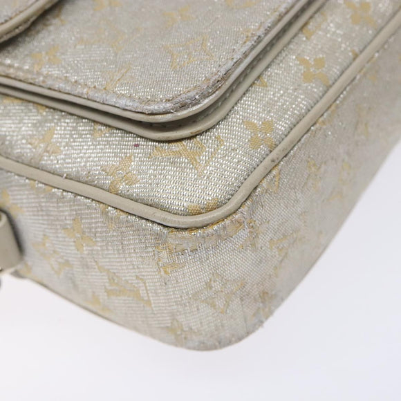 LOUIS VUITTON Monogram Shine McKenna Shoulder Bag Gold M92363 LV Auth 141900