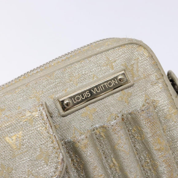 LOUIS VUITTON Monogram Shine McKenna Shoulder Bag Gold M92363 LV Auth 141900