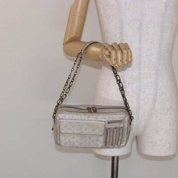 LOUIS VUITTON Monogram Shine McKenna Shoulder Bag Gold M92363 LV Auth 141900