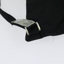 PRADA Sports Backpack Nylon Black Silver Auth 141902-16