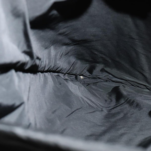 PRADA Sports Backpack Nylon Black Silver Auth 141902