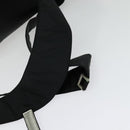 PRADA Sports Backpack Nylon Black Silver Auth 141902-7