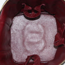 CHANEL Matelasse Vanity Pouch Lamb Skin Black Gold CC Auth 141905-17