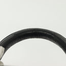 CHANEL Matelasse Vanity Pouch Lamb Skin Black Gold CC Auth 141905-8