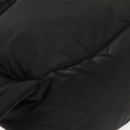 CHANEL Sports Line COCO Mark Waist Bag Nylon Black Silver CC Auth 141906-18
