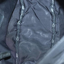 CHANEL Sports Line COCO Mark Waist Bag Nylon Black Silver CC Auth 141906-10