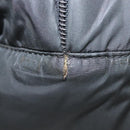 CHANEL Sports Line COCO Mark Waist Bag Nylon Black Silver CC Auth 141906-4