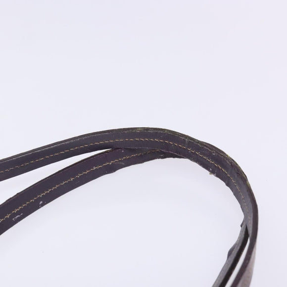 PRADA Tote Bag Nylon Silver Purple Auth 141908