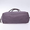 PRADA Tote Bag Nylon Silver Purple Auth 141908-5