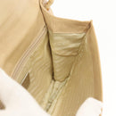 PRADA Chain Shoulder Bag Leather Beige Auth 141913-18