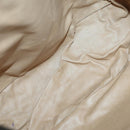 BOTTEGA VENETA INTRECCIATO Backpack Leather Black Gold Auth 141914-12