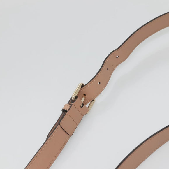 GUCCI GG Canvas Shoulder Bag Beige Gold 388924 Auth 141915