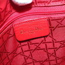 Christian Dior Canage Hand Bag Nylon Black Gold Auth 141916-16