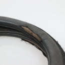 Christian Dior Canage Hand Bag Nylon Black Gold Auth 141920-9