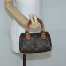 LOUIS VUITTON Monogram Mini Speedy Hand Bag Vintage M41534 LV Auth 141922-19