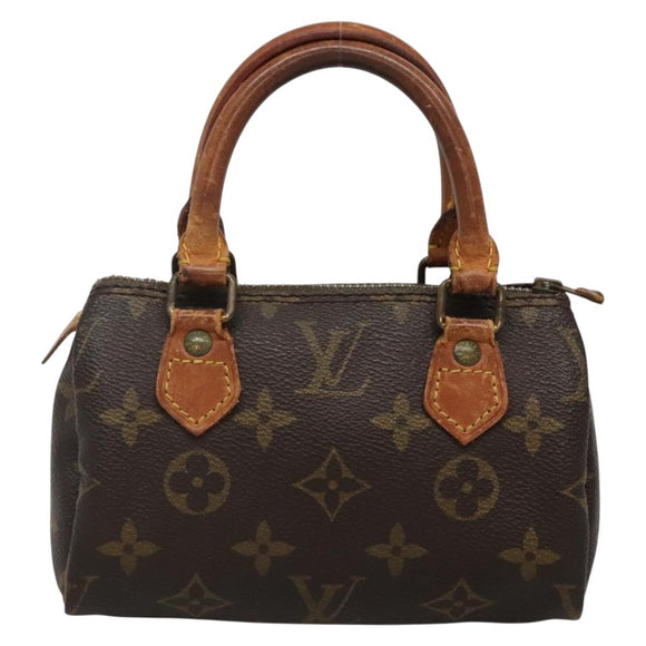 LOUIS VUITTON Monogram Mini Speedy Hand Bag Vintage M41534 LV Auth 141922