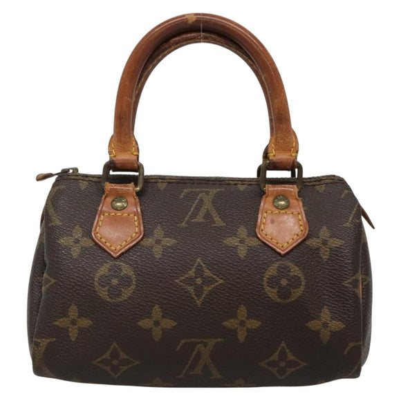 LOUIS VUITTON Monogram Mini Speedy Hand Bag Vintage M41534 LV Auth 141922