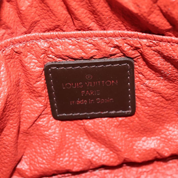 LOUIS VUITTON Damier Ebene Pochette Cosmetic PM Pouch N47516 LV Auth 141924